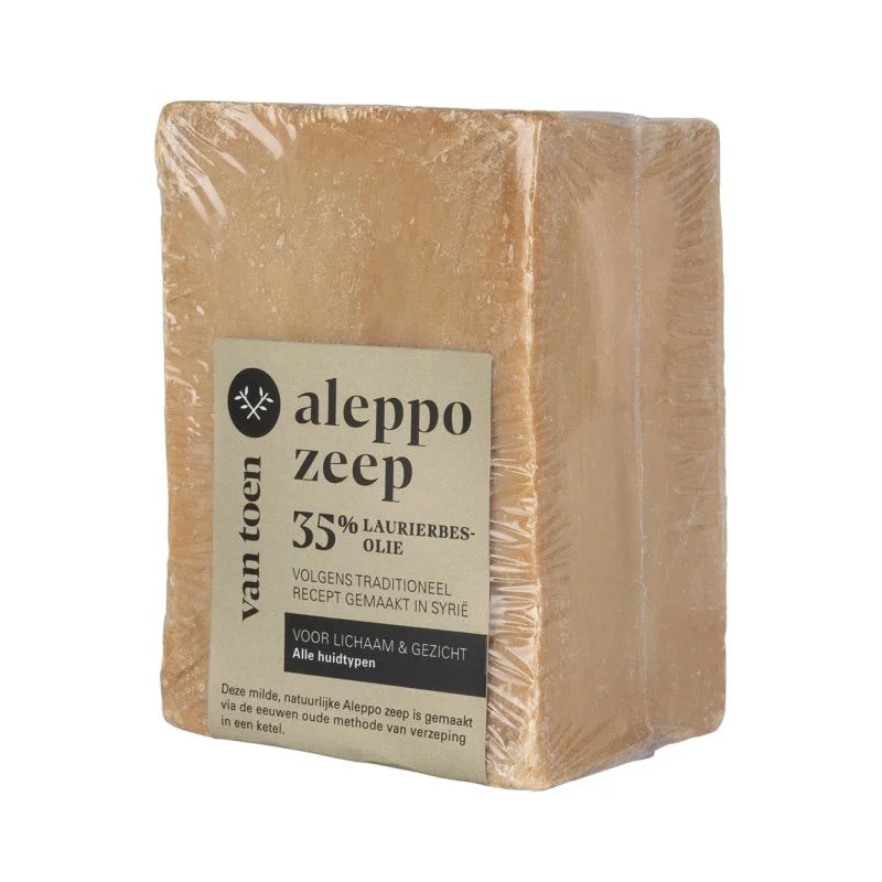 Aleppo zeep 35% laurierbesolie