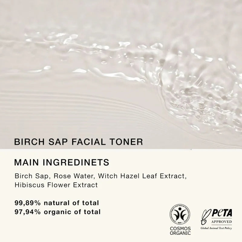 Birch Sap Facial toner (Mushroom Pack)